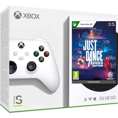 Стационарная игровая приставка Microsoft Xbox Series S 512 GB  Just Dance 2023