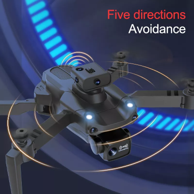 Квадрокоптер 4K поворотной камерой S172 Max - Мини FPV дрон для ребенка Датчик обхода препятствий до 20 мин полета