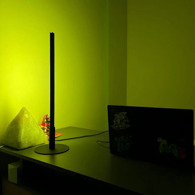 Настольный LED Торшер на круглой подставке - RGB лампа Gley светильник ночник 1 м. с пультом Производитель Украина