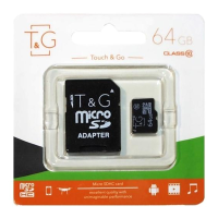 Карта памяти T&G micro SDHC 64 GB 