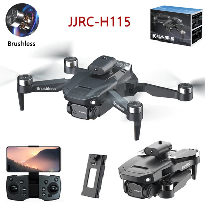 Квадрокоптер JJRC H115 Профессиональная HD-камера 4K для аэрофотосъемки с функцией помех и оптическим позиционированием потока.