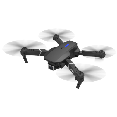 Квадрокоптер з камерою RC E88 PRO Black - Мини дрон FPV іграшка для дитини для початківців для навчання до 20хв польоту
