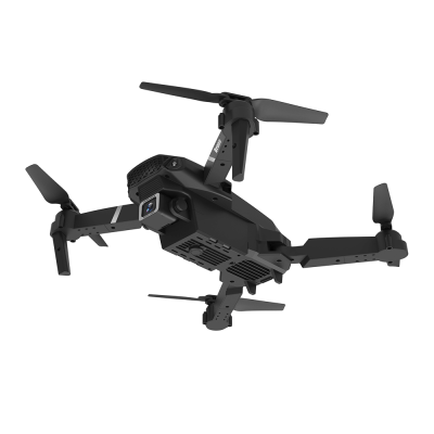 Квадрокоптер с камерой RC E88 PRO Black - Мини дрон FPV игрушка для начинающего ребенка для обучения до 20мин полета