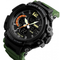 Годинник чоловічий Skmei 1343 Black-Militari