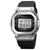 Годинник чоловічий Skmei 1796 Silver-Black
