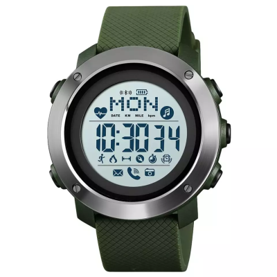 Годинник чоловічий Skmei 1511 Smart watch Army Green