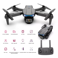 Квадрокоптер с камерой E99-K3 PRO Max - дрон FPV датчик обход помех до 20 мин. полета Black