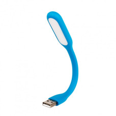 USB LED фонарик гибкий Blue