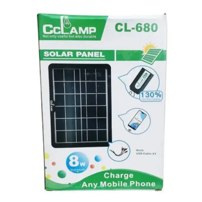 Портативна сонячна панель CCLamp CL-680 8W