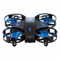 Квадрокоптер для детей JJRC RH821 - Мини FPV Дрон с защитными дугами Синевуп для ребенка