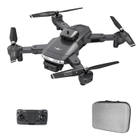 Квадрокоптер Kfplan KF617 Black з HD камерою – маленький дрон для розваг з запобіганням перешкод та політ до 15 хвилин в кейсі