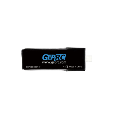 Аккумуляторная батарея GEPRC 1S 380mAh 90C – аккумулятор для дрона квадрокоптера с разъемом BT2.0 (2 шт.) 3.8 V