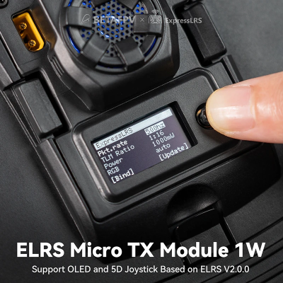 Модуль передатчика BetaFPV ELRS Micro TX 2.4G 1W - радіомодуль для апаратури