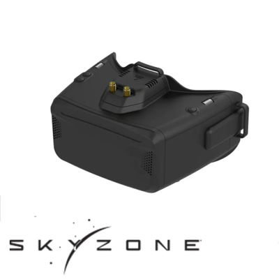FPV очки Skyzone Cobra X V2/V4 Diversity с беспроводным приемником Steadyview  5G и записью на SD карту