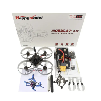 Обучающий FPV дрон Happymodel Mobula 7 1S ELRS 2.4G, легкий мини квадрокоптер для начинающих с камерой