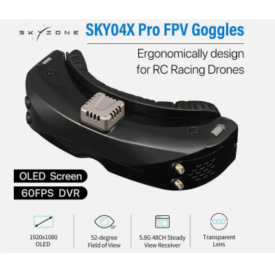FPV очки SkyZone SKY04X Pro - Передовые Full HD очки с регулировкой линз и OLED экраном