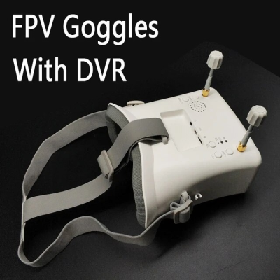 FPV Окуляри 5,8G Goggles Monitor - FPV шолом для дрона з записом на SD картку