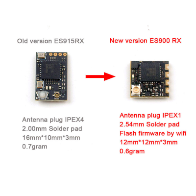 Приймач 915MHz HappyModel ELRS ES900RX 915mhz для дистанційного радіокерування