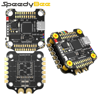 SpeedyBee F405 V3 BLS 50A 30x30 FC&ESC Stack - Полетный контроллер с регулятором скорости 3-6s BLHeli_S 4-in-1 ESC