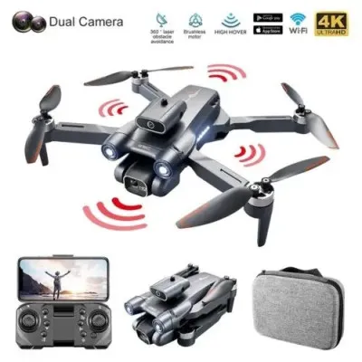 ДРОН С КАМЕРОЙ LSRC S1S MINI DRONE - 4K, FPV БК МОТОРЫ 100 М. ДО 20 мин.