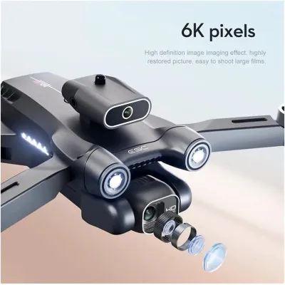 ДРОН С КАМЕРОЙ LSRC S1S MINI DRONE - 4K, FPV БК МОТОРЫ 100 М. ДО 20 мин.