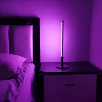 LED Торшер на круглой подставке - RGB лампа Gley светильник ночник 50см 12V с пультом Производитель Украина