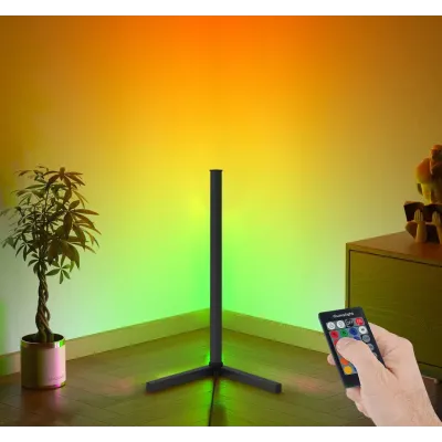 LED Торшер на круглой подставке - RGB лампа Gley светильник ночник 50см 12V с пультом Производитель Украина