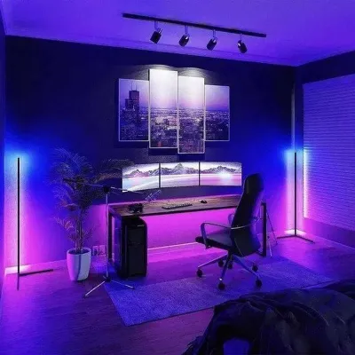 Кутова LED лампа торшер Gley - RGB Світильник лід нічник 1,5м 5v Виробник Україна Безкоштовна доставка