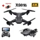 Квадрокоптер Visuo XS816 с 4K и HD камерами, FPV, барометром и полетом до 20 минут