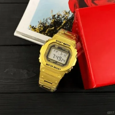 Годинник чоловічий Sanda 390 All Gold