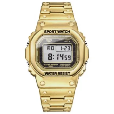 Годинник чоловічий Sanda 390 All Gold