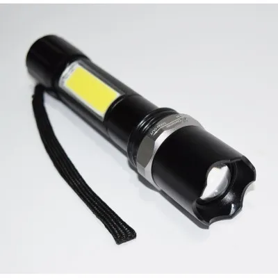 Мощный тактический LED фонарь COP BL-9626 158000 W светодиодный черни Ударопрочный Подарок USB LED фонарик Бесплатная доставка по Украине