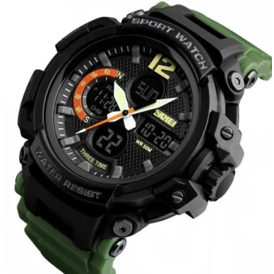 Годинник чоловічий Skmei 1343 Black-Militari