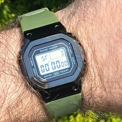 Годинник чоловічий Skmei 1796 Military-Black