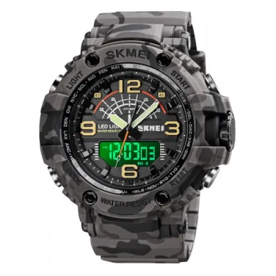 Часы мужские Skmei 1617 Gray-Military