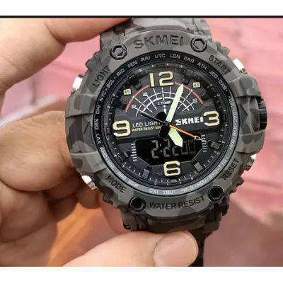Часы мужские Skmei 1617 Gray-Military