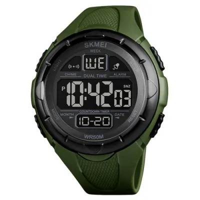 Часы мужские Skmei 1656 Black Green