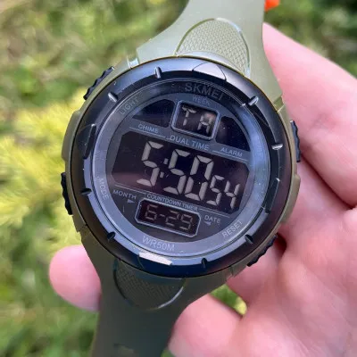 Часы мужские Skmei 1656 Black Green