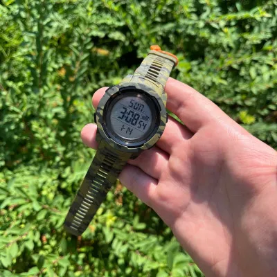 Годинник чоловічий Skmei 1731 Camo Green White