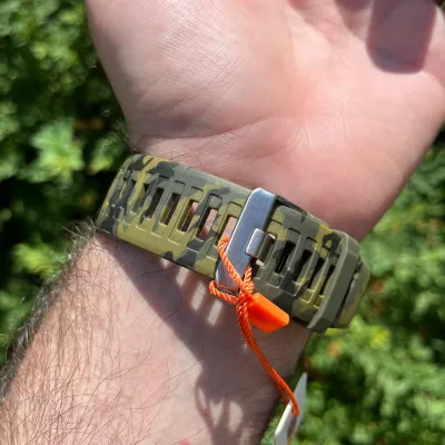 Годинник чоловічий Skmei 1731 Camo Green White