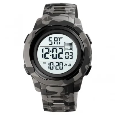 Часы мужские Skmei 1731 Camo gray White