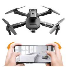 Квадрокоптер з камерою E100 RC E99 Pro 2 - Міні дрон для дітей Датчик обходу перешкод 