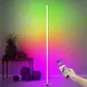 LED торшер на круглой подставке RGB 1,5м