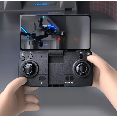 Квадрокоптер с HD камерами Drone X6 PRO - Мини дрон FPV Игрушка для ребенка 20мин обход помех 100м
