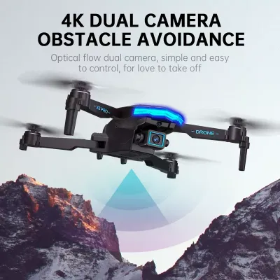Квадрокоптер с HD камерами Drone X6 PRO - Мини дрон FPV Игрушка для ребенка 20мин обход помех 100м