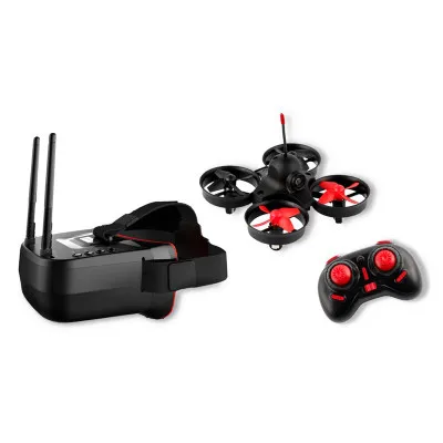 Квадрокоптер з камерою FB13S Mini FPV Дрон для дитини Комплект з шоломом Готові до польоту