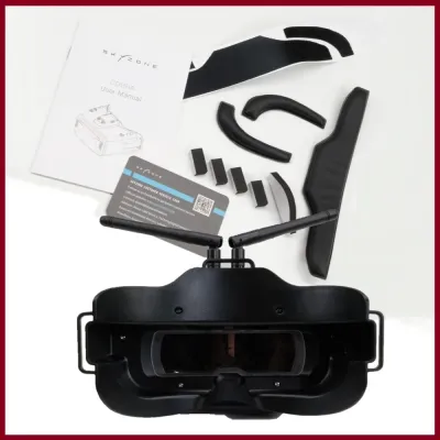 FPV очки Skyzone Cobra X V2/V4 Diversity с беспроводным приемником Steadyview  5G и записью на SD карту